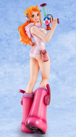 One Piece - Nami Statue / Portrait Of Pirates - Evolutionary History: MegaHouse