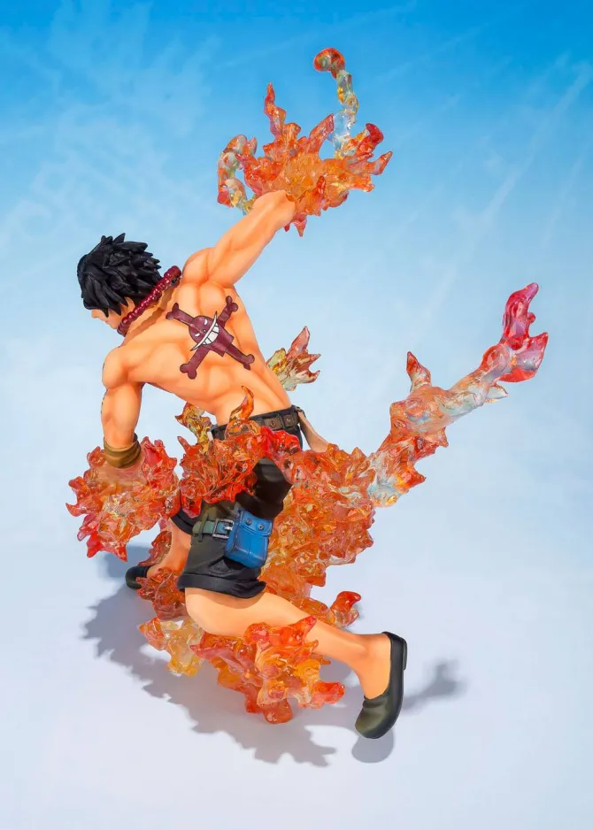 One Piece - Portgas D. Ace / FiguartsZERO - Brother's Bond Statue: Bandai Tamashii Natio