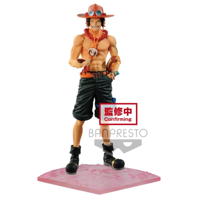 One Piece - Portgas D. Ace Figur / Magazine: Banpresto