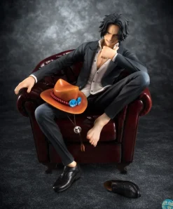 One Piece - Portgas D. Ace Statue - Excellent Model P.O.P. / SOC: MegaHouse