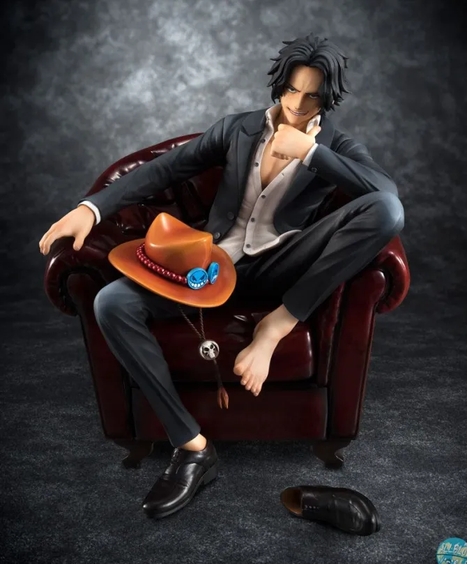 One Piece - Portgas D. Ace Statue - Excellent Model P.O.P. / SOC: MegaHouse