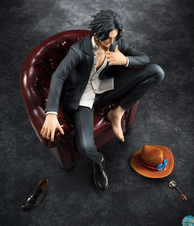 One Piece - Portgas D. Ace Statue - Excellent Model P.O.P. / SOC: MegaHouse