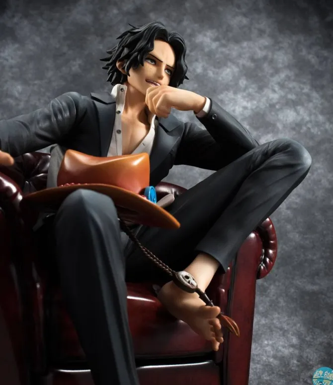 One Piece - Portgas D. Ace Statue - Excellent Model P.O.P. / SOC: MegaHouse