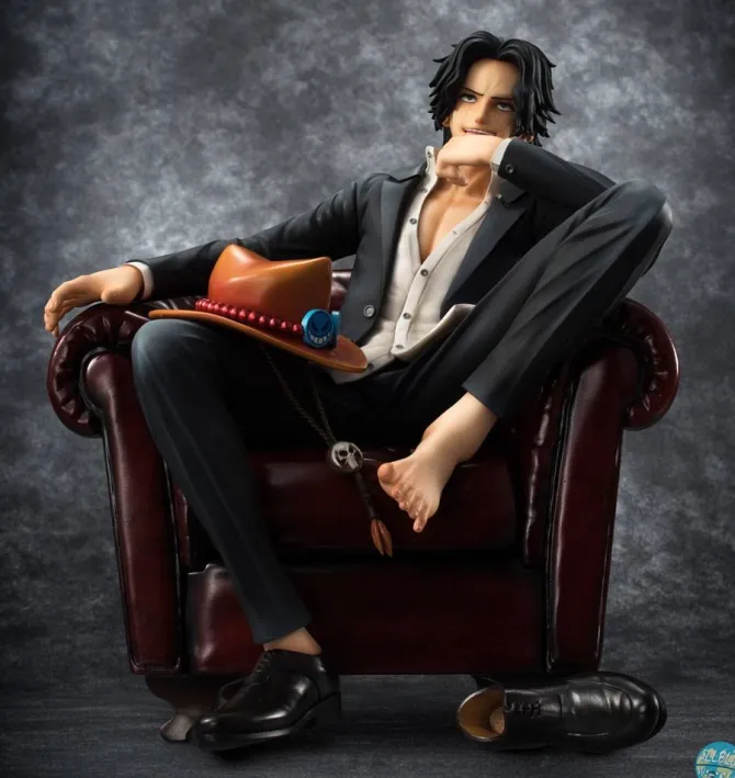 One Piece - Portgas D. Ace Statue - Excellent Model P.O.P. / SOC: MegaHouse