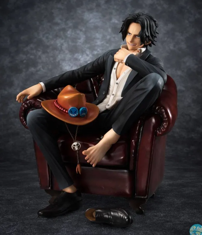 One Piece - Portgas D. Ace Statue - Excellent Model P.O.P. / SOC: MegaHouse