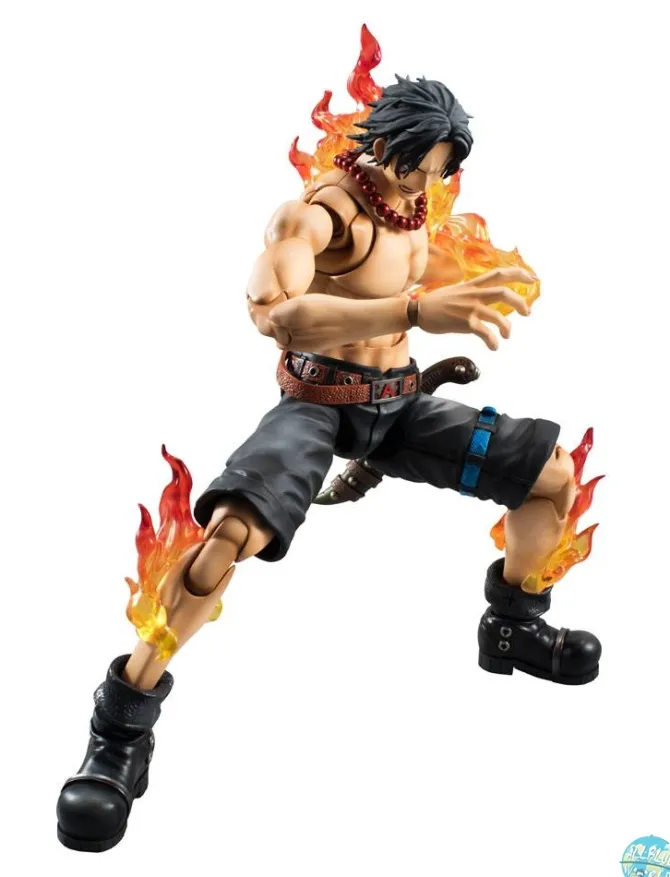 One Piece - Portgas D. Ace Actionfigur - P.O.P x V.A.H DX: MegaHouse