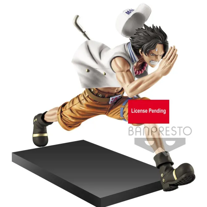One Piece - Portgas D. Ace Figur / Magazine - A Piece Of Dream Vol. 1: Banpresto