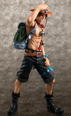 One Piece - Portgas D. Ace Statue / NEO-DX - 10th Limited Ver.: MegaHouse
