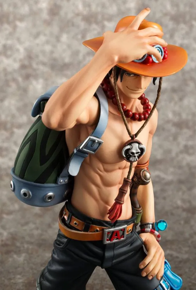 One Piece - Portgas D. Ace Statue / NEO-DX - 10th Limited Ver.: MegaHouse