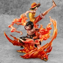 One Piece - Portgas D. Ace & Monkey D. Luffy Statue / Neo-Maximum - Bond between brothers 20th Limit