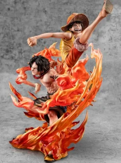 One Piece - Portgas D. Ace & Monkey D. Luffy Statue / Neo-Maximum - Bond between brothers 20th Limit