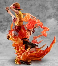 One Piece - Portgas D. Ace & Monkey D. Luffy Statue / Neo-Maximum - Bond between brothers 20th Limit