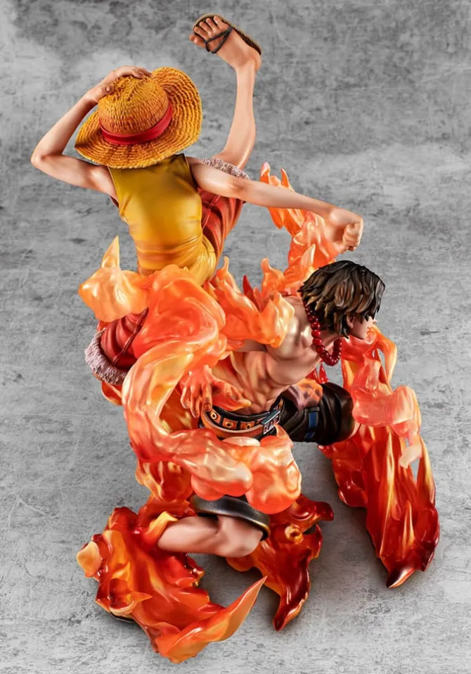 One Piece - Portgas D. Ace & Monkey D. Luffy Statue / Neo-Maximum - Bond between brothers 20th Limit