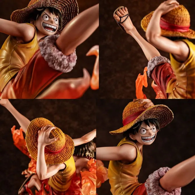 One Piece - Portgas D. Ace & Monkey D. Luffy Statue / Neo-Maximum - Bond between brothers 20th Limit