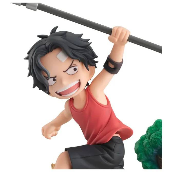 One Piece - Portgas D. Ace Statue / Run! Run! Run! G.E.M. Serie: MegaHouse