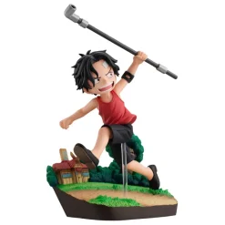 One Piece - Portgas D. Ace Statue / Run! Run! Run! G.E.M. Serie: MegaHouse