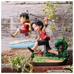 One Piece - Portgas D. Ace Statue / Run! Run! Run! G.E.M. Serie: MegaHouse
