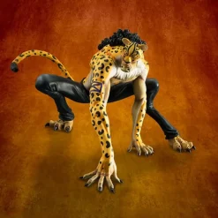 One Piece - Rob Lucci Statue - Excellent Model P.O.P / MAS: MegaHouse