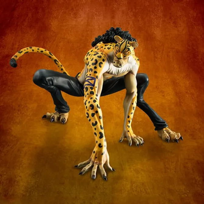 One Piece - Rob Lucci Statue - Excellent Model P.O.P / MAS: MegaHouse