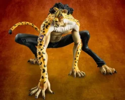 One Piece - Rob Lucci Statue - Excellent Model P.O.P / MAS: MegaHouse