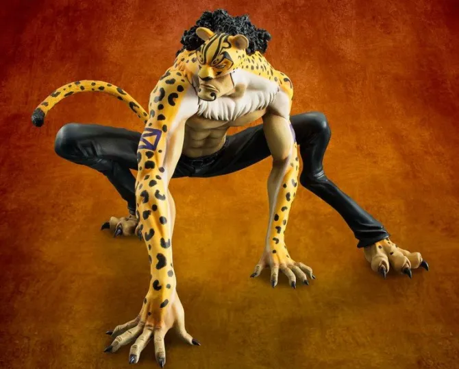 One Piece - Rob Lucci Statue - Excellent Model P.O.P / MAS: MegaHouse