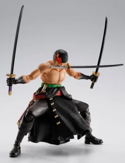 One Piece - Roronoa Zoro Actionfigur / S.H.Figuarts - The King of Hell: Tamashii Nations
