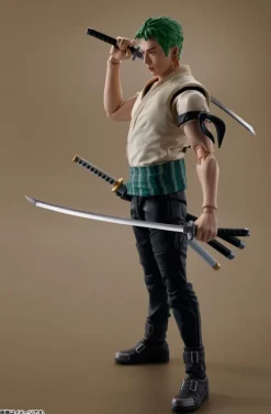 One Piece - Roronoa Zoro Actionfigur / S.H.Figuarts (Netflix Adaption): Tamashii Nations
