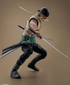 One Piece - Roronoa Zoro Actionfigur / S.H.Figuarts (Netflix Adaption): Tamashii Nations
