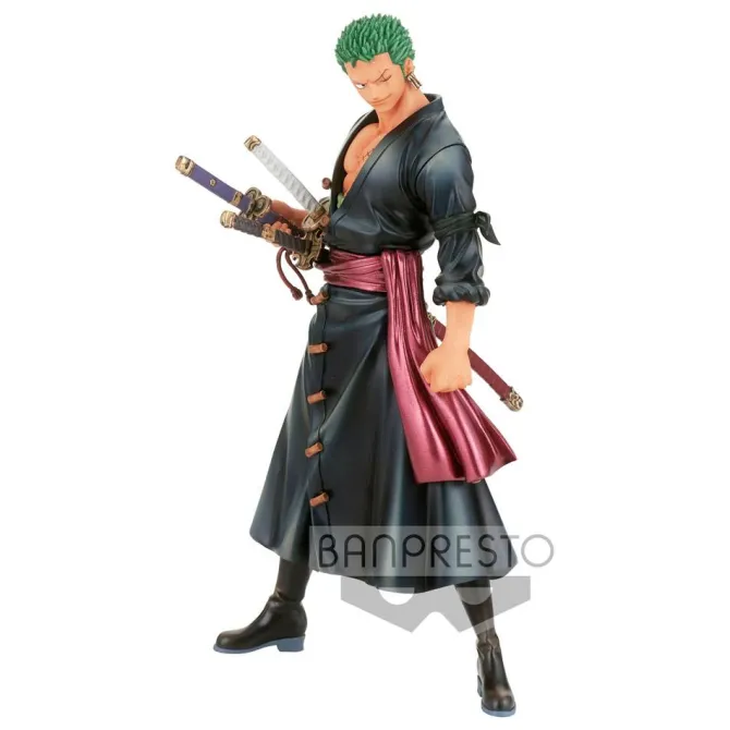 One Piece - Roronoa Zoro Figur / DXF The Grandline - Wanokuni Vol. 1: Banpresto
