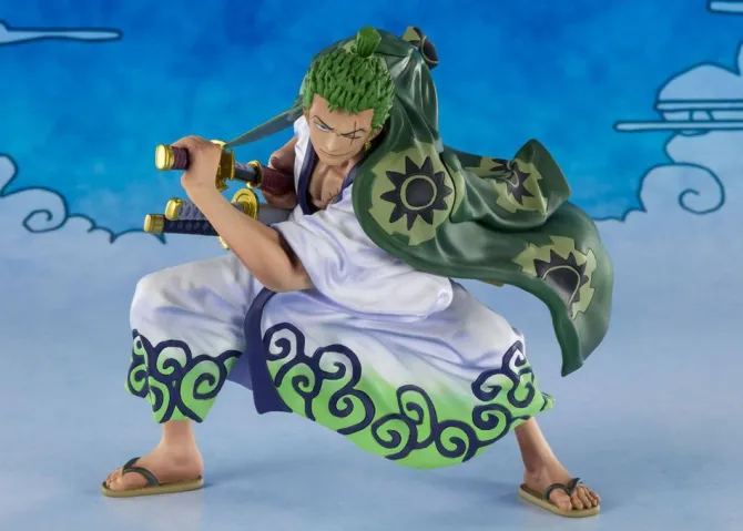 One Piece - Roronoa Zoro Figur / FiguartsZERO - (Zorojuro): Tamashii Nations