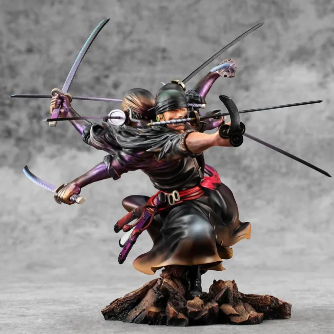 One Piece - Roronoa Zoro Statue / Excellent Model P.O.P - Demon Spirit Kyuutouryuu Asura: MegaHouse