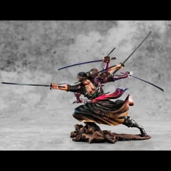 One Piece - Roronoa Zoro Statue / Excellent Model P.O.P - Demon Spirit Kyuutouryuu Asura: MegaHouse