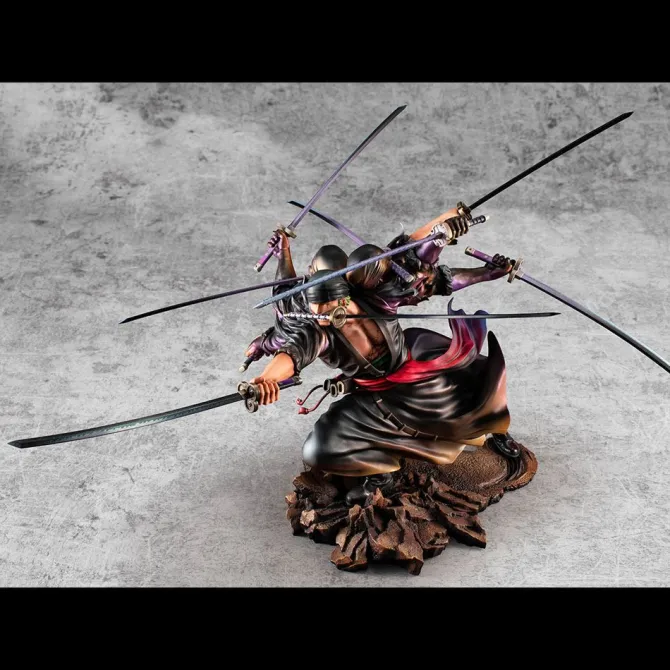 One Piece - Roronoa Zoro Statue / Excellent Model P.O.P - Demon Spirit Kyuutouryuu Asura: MegaHouse
