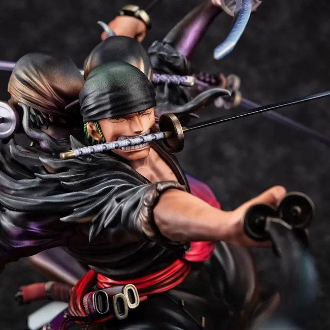 One Piece - Roronoa Zoro Statue / Excellent Model P.O.P - Demon Spirit Kyuutouryuu Asura: MegaHouse
