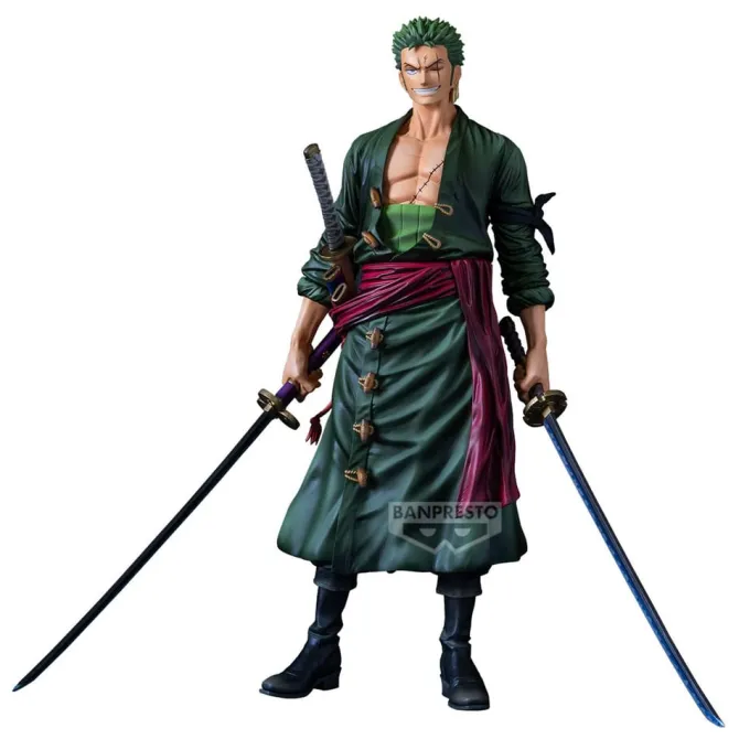 One Piece - Roronoa Zoro Statue / Premium The Brush: Banpresto