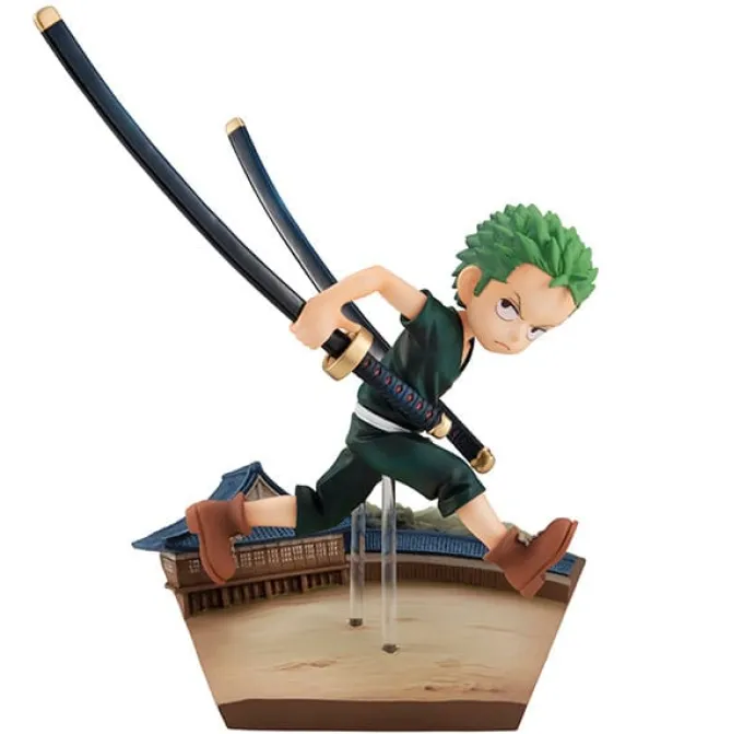 One Piece - Roronoa Zoro Statue / Run! Run! Run! - G.E.M. Serie: MegaHouse