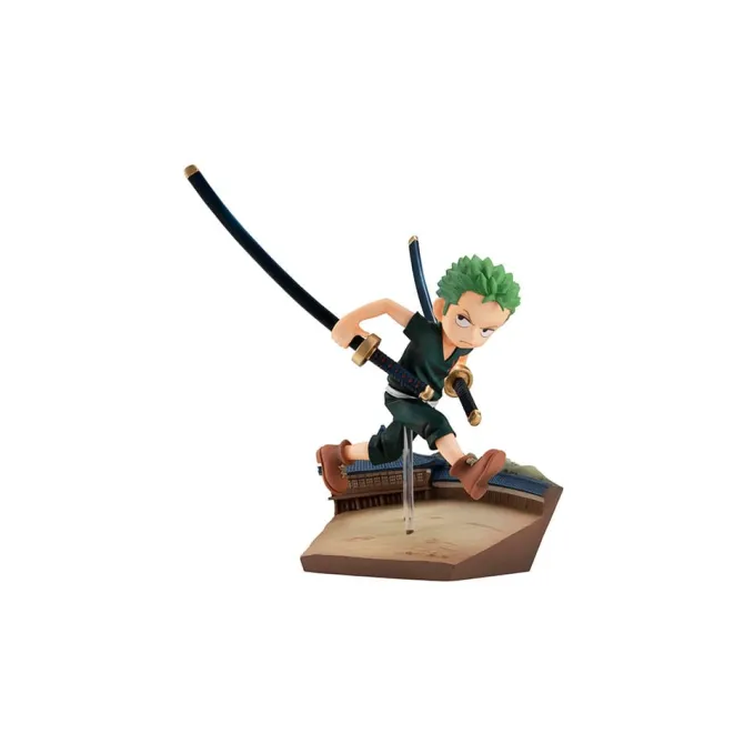 One Piece - Roronoa Zoro Statue / Run! Run! Run! - G.E.M. Serie: MegaHouse