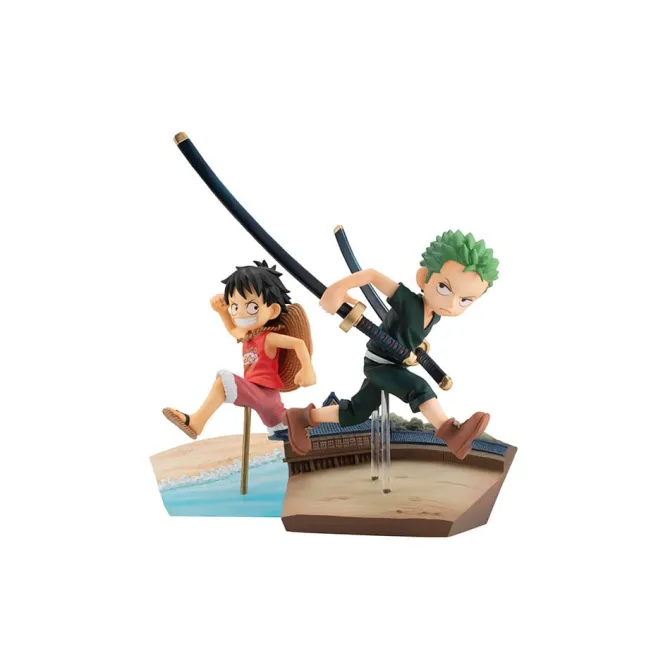 One Piece - Roronoa Zoro Statue / Run! Run! Run! - G.E.M. Serie: MegaHouse