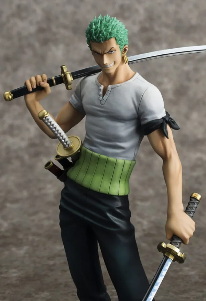 One Piece - Roronoa Zoro Statue / Excellent Model P.O.P - NEO-DX - 10th Limited Ver.: MegaHouse