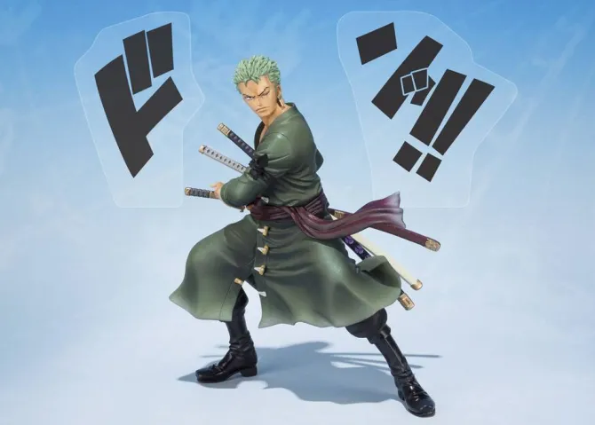 One Piece - Roronoa Zorro Figur- FiguartsZERO 5th Anniversary Edition: Bandai