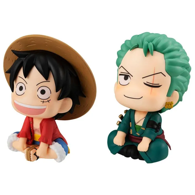 One Piece - Ruffy & Zorro Statue / Look Up Limited Version: MegaHouse