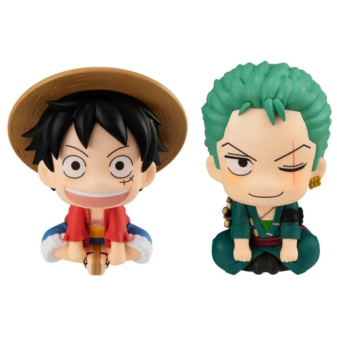 One Piece - Ruffy & Zorro Statue / Look Up Limited Version: MegaHouse