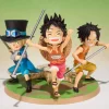 One Piece - Ruffy, Ace & Sabo Statue - FiguartsZERO / A Promise of Brothers: Bandai