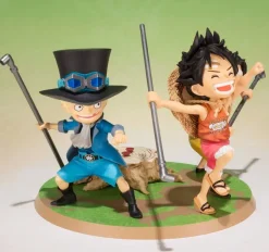 One Piece - Ruffy, Ace & Sabo Statue - FiguartsZERO / A Promise of Brothers: Bandai