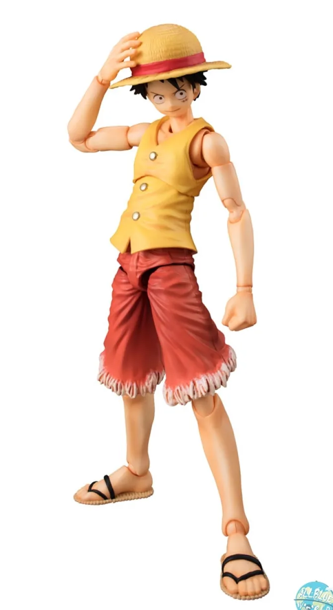 One Piece - Ruffy Actionfigur - Variable Action Heroes / Yellow Version: MegaHouse