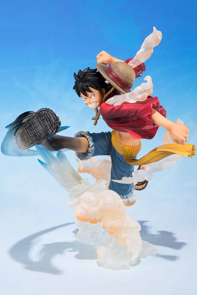 One Piece - Ruffy Figur - FiguartsZERO / Gum Gum Hawk Whip Ver.: Bandai