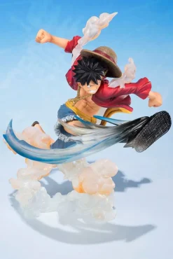 One Piece - Ruffy Figur - FiguartsZERO / Gum Gum Hawk Whip Ver.: Bandai