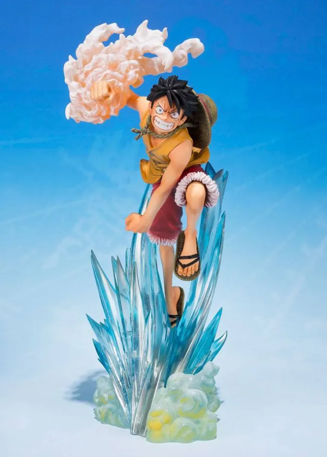One Piece - Ruffy Figur - FiguartsZERO / Brother's Bond Version: Bandai