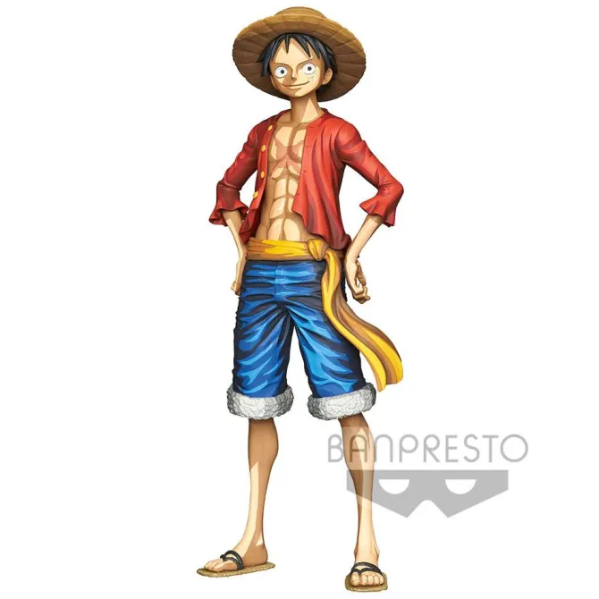 One Piece - Ruffy Figur / Grandista - Manga Dimension: Banpresto