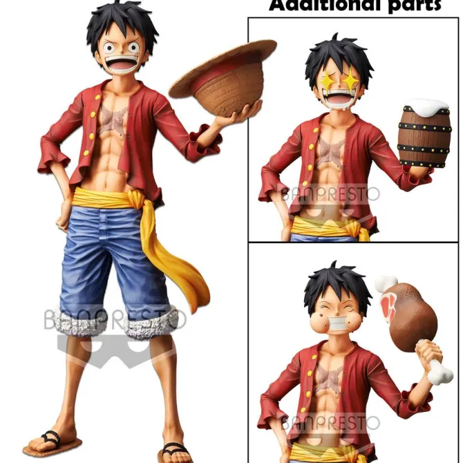 One Piece - Ruffy Figur / Grandista Nero: Banprest
